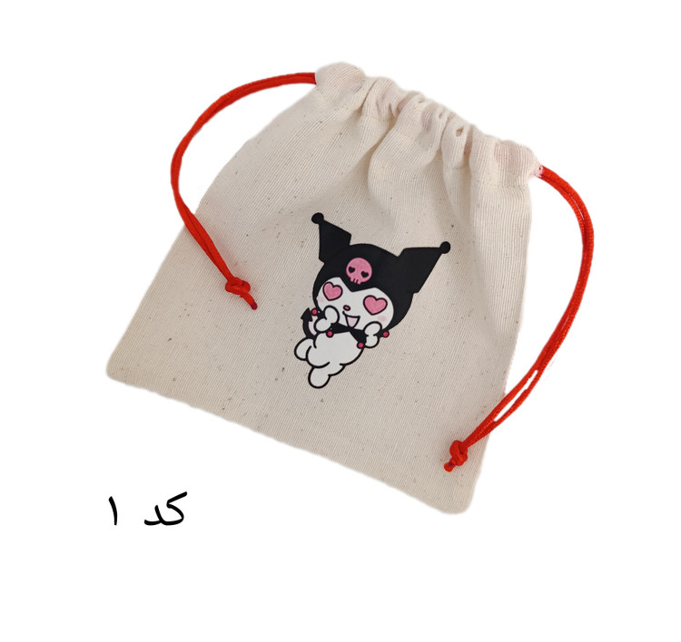 کیسه متقال چاپدار سایز۱۴در۱۴ طرح کرومی