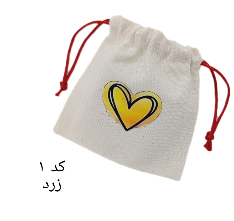 کیسه متقال سایز ۱۰در۱۰/ طرح قلب