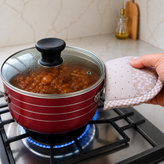 دستگیره چدنی طرح سرخس کرم